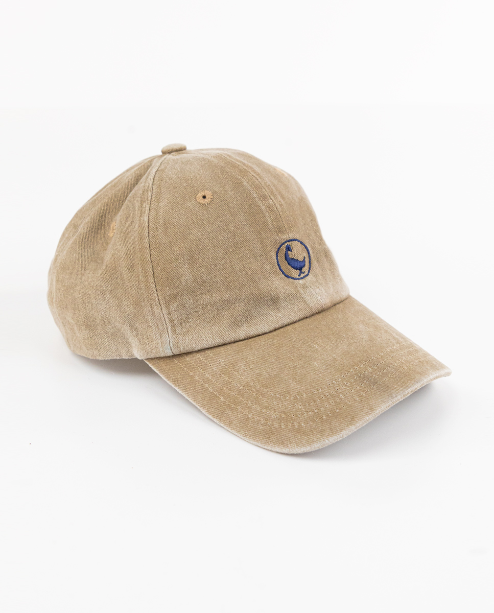 Gorra Algodón Lavado Beige