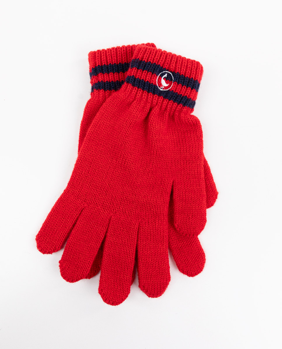 Guantes Lana Rojo
