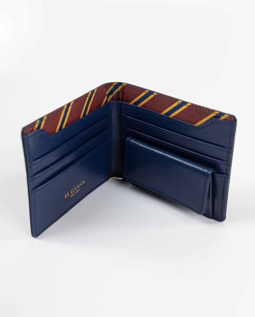 Portefeuille Marine Peau