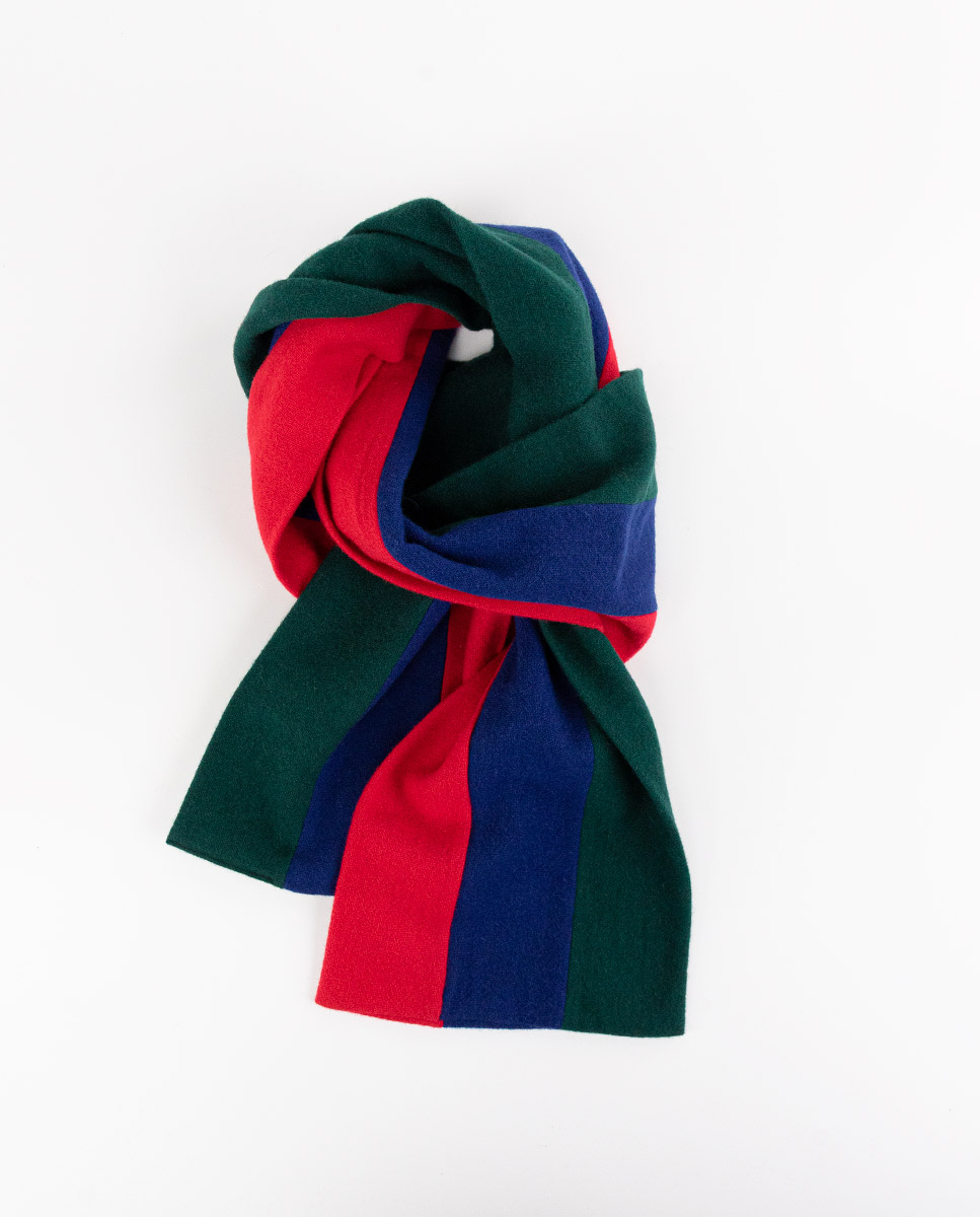 Écharpe Laine Verte
