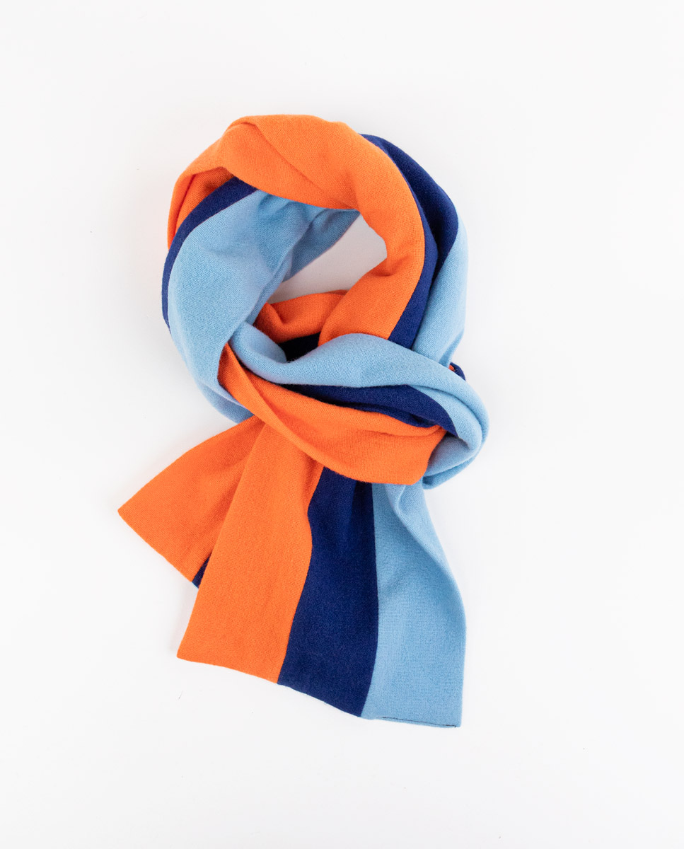 Schal Wolle Orange