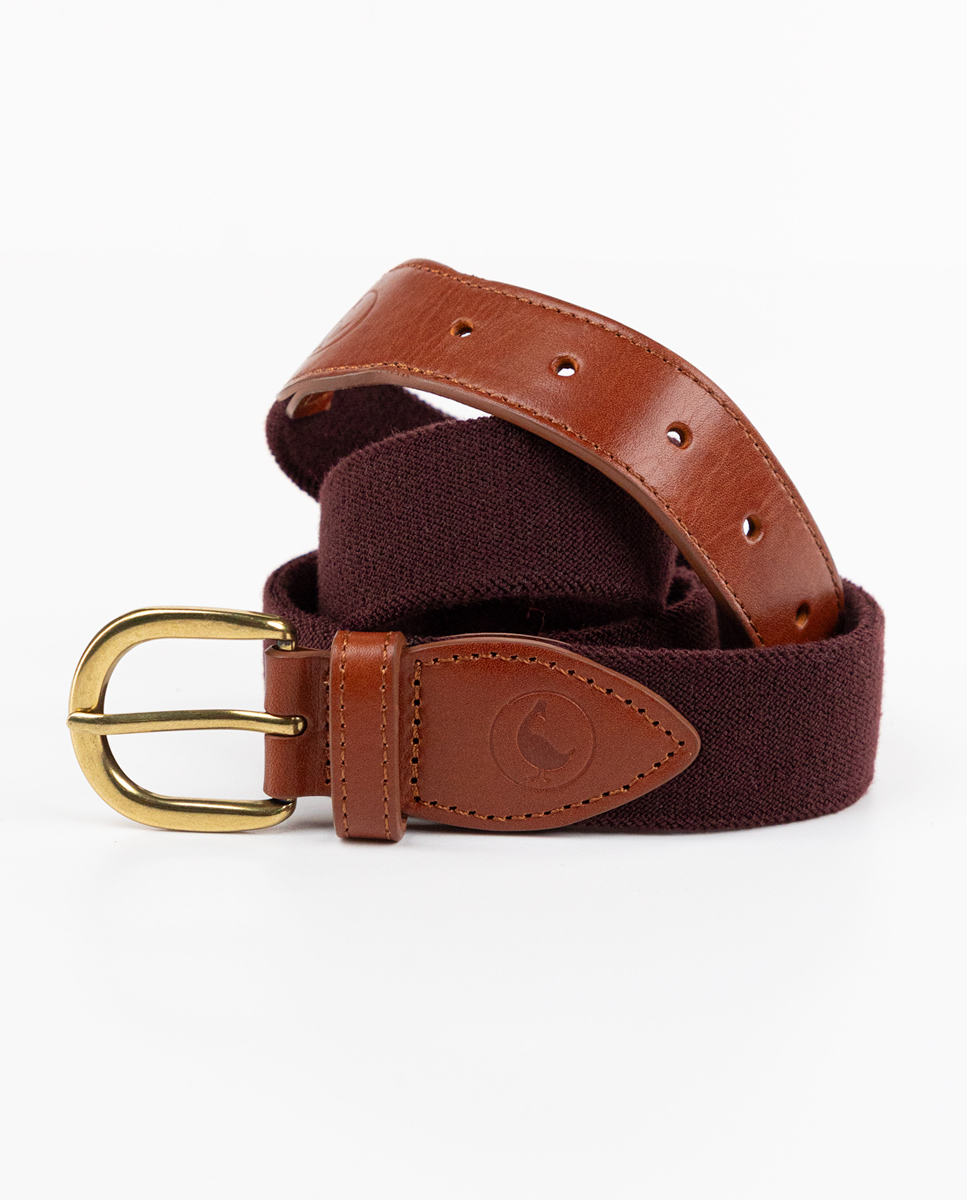 Maroon Elastic Belt