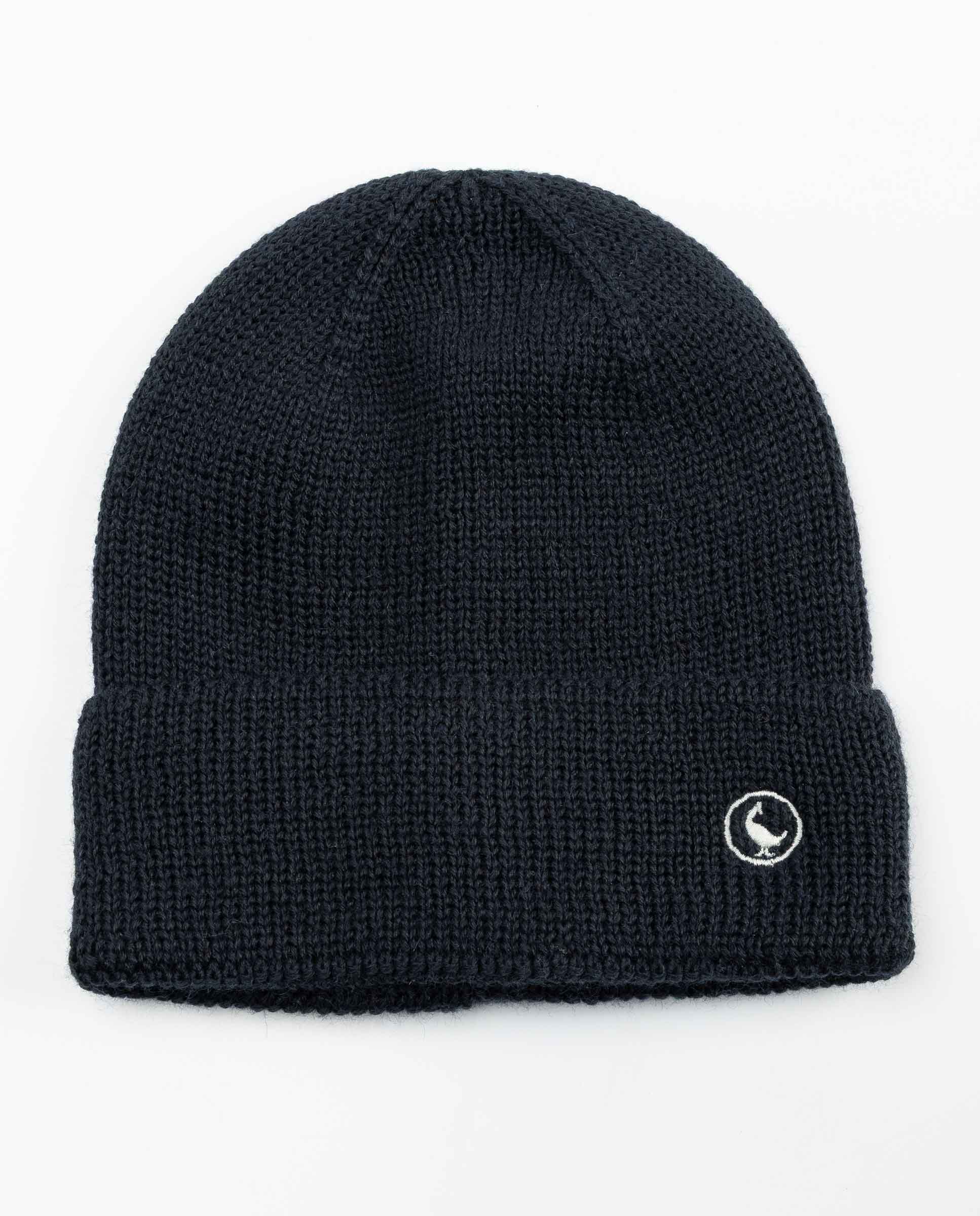 Navy Wool Hat