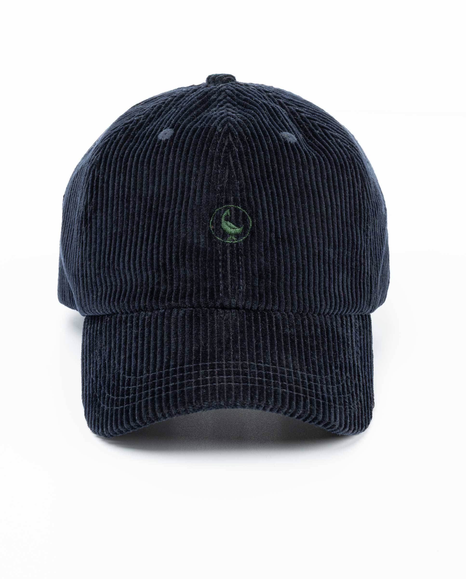Casquette Coton Velours Marine