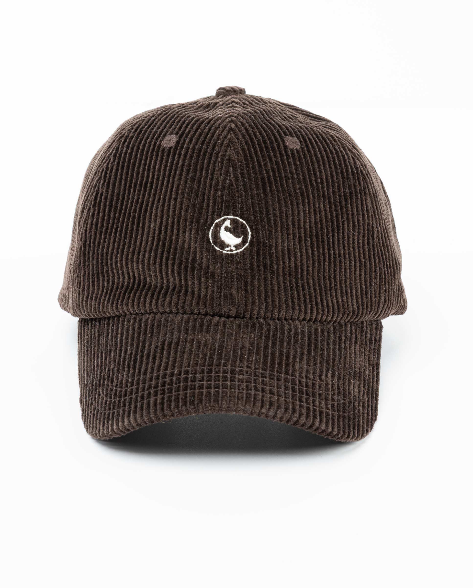 Casquette Coton Velours Marron