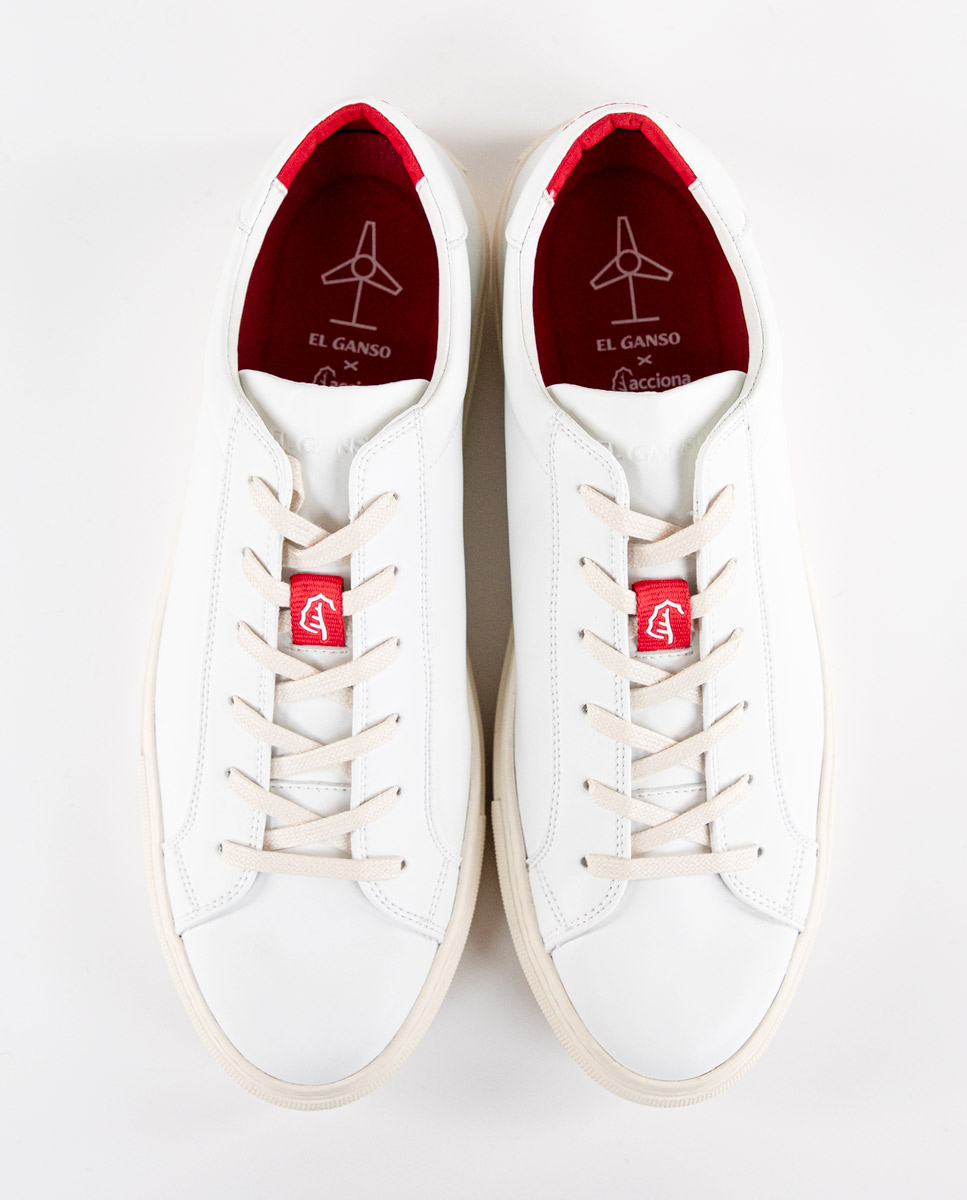 Sneaker Blanca El Ganso x Acciona