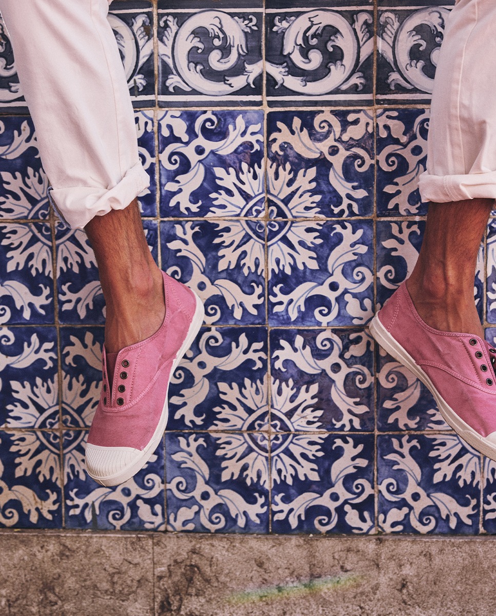 Zapatilla Natural World By El Ganso Burdeos