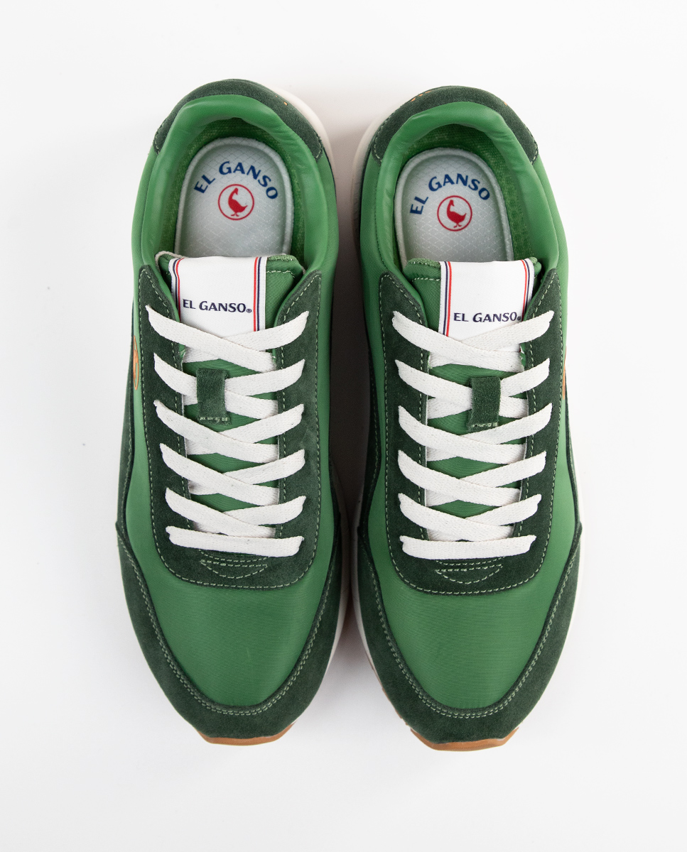 Track Mix Sneaker Verde