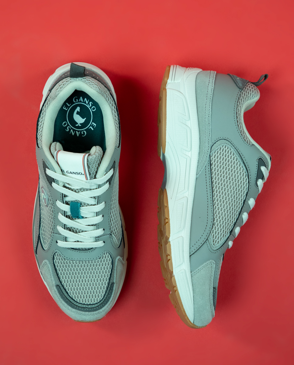 Retro Track Sneaker Gris