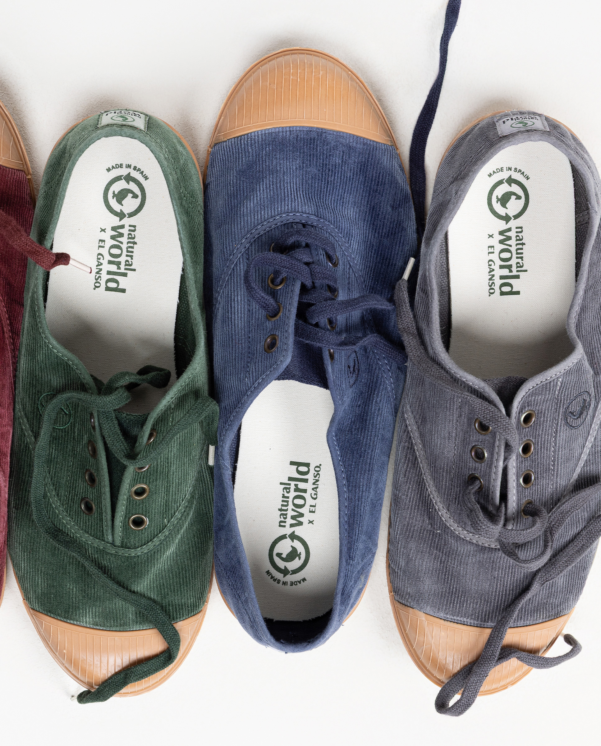 Natural World By El Ganso Blue Corduroy