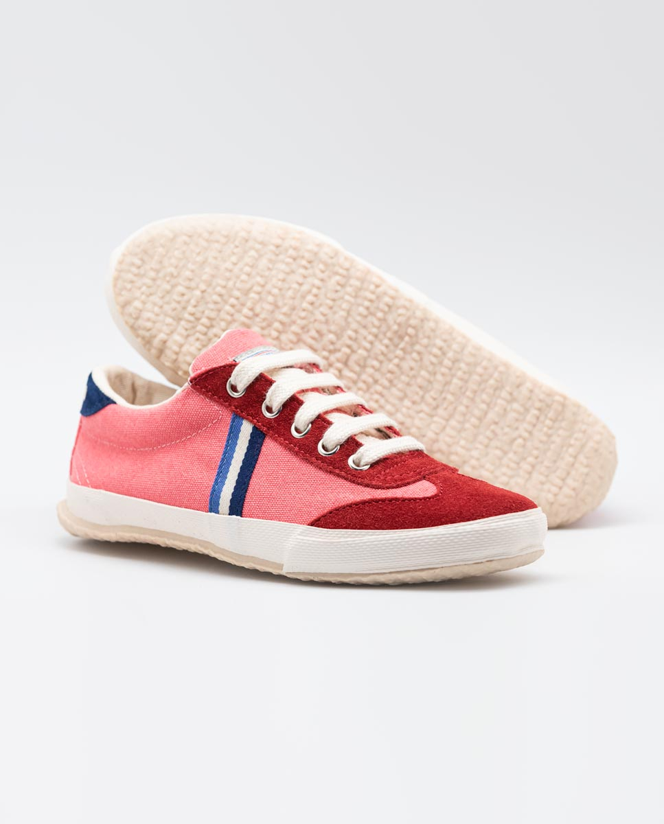 Zapatillas Match Washed Canvas Rojo Gum Ribbon