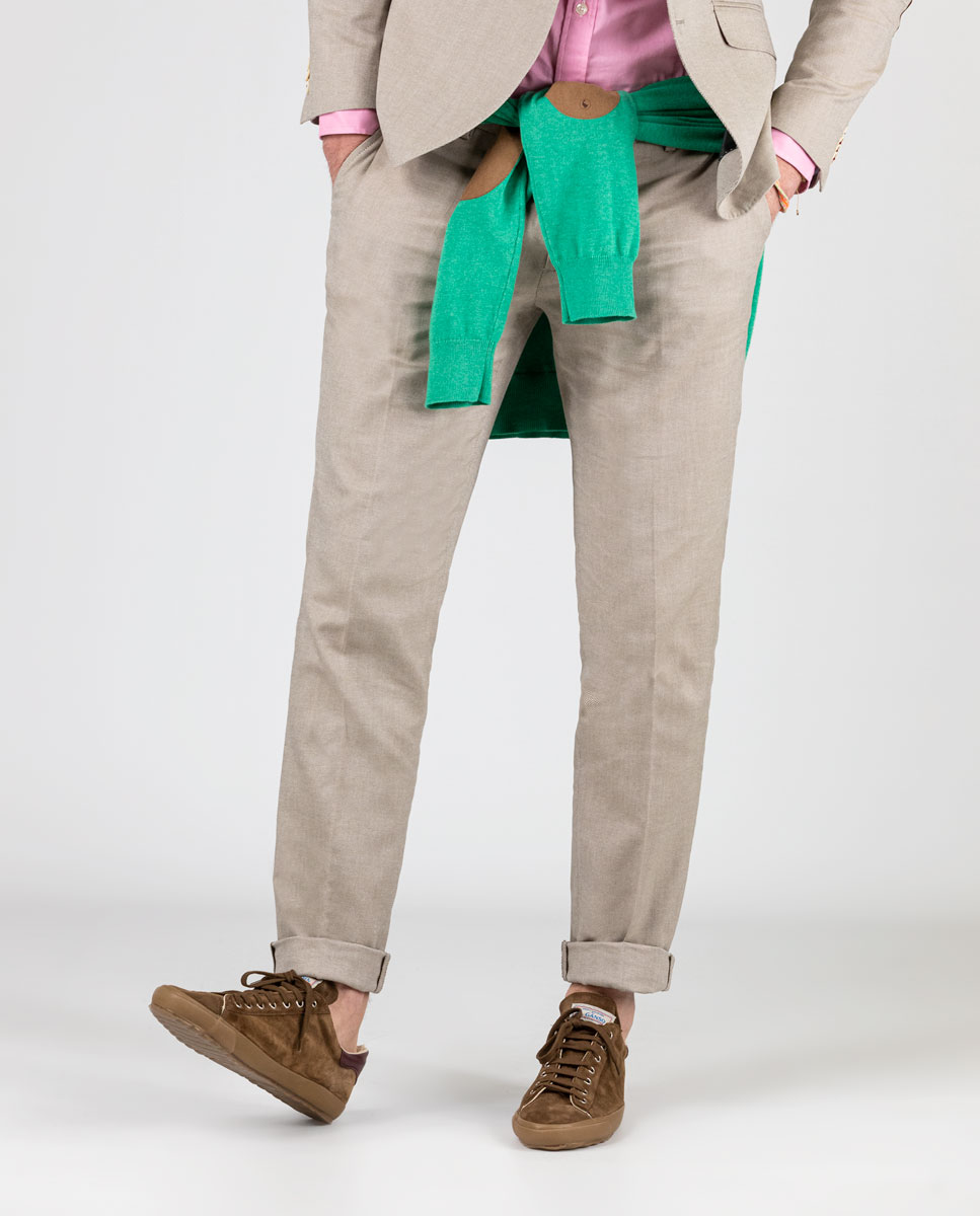 Combined Pant Panamá Bicolor Green