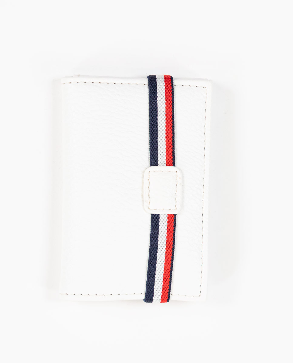 Off White Wallet Pu Leather