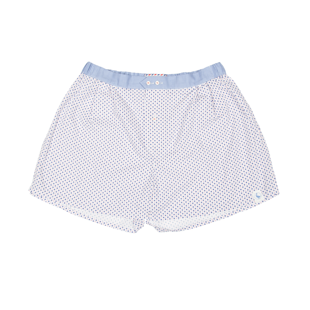 Calzoncillo Estrella Azul Punto Rojo