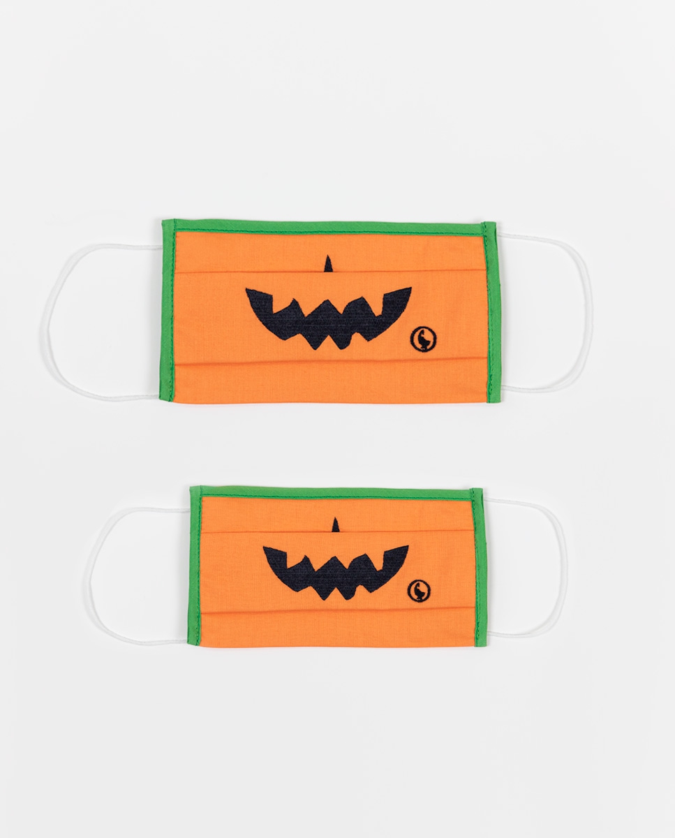 Pack 2 Mascarillas Halloween  (Adulto + Niño 10-12 Años)