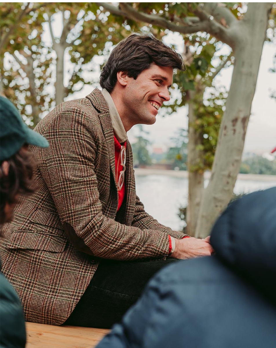 Americana Gales Marrón