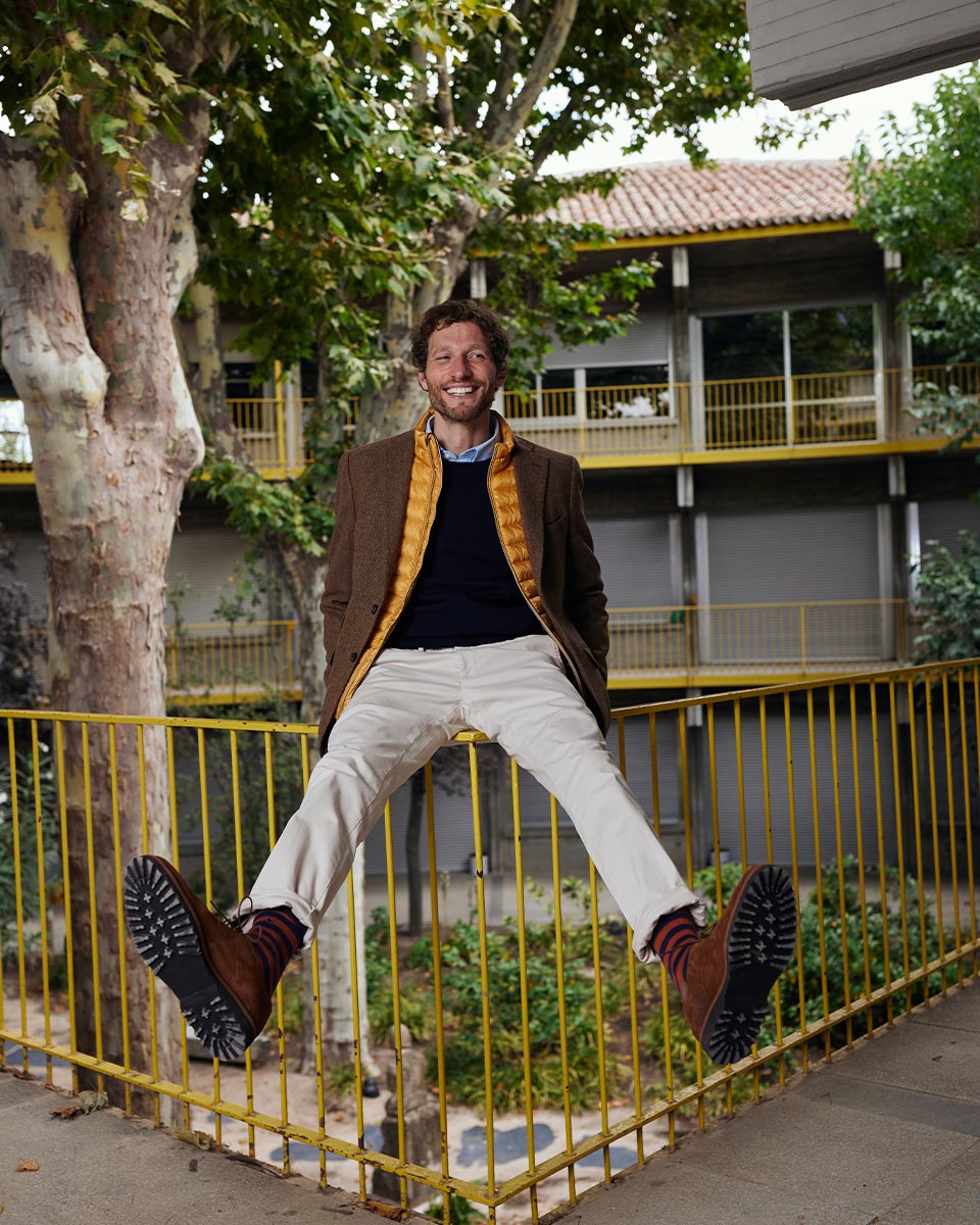 Steppweste Basic Gelb